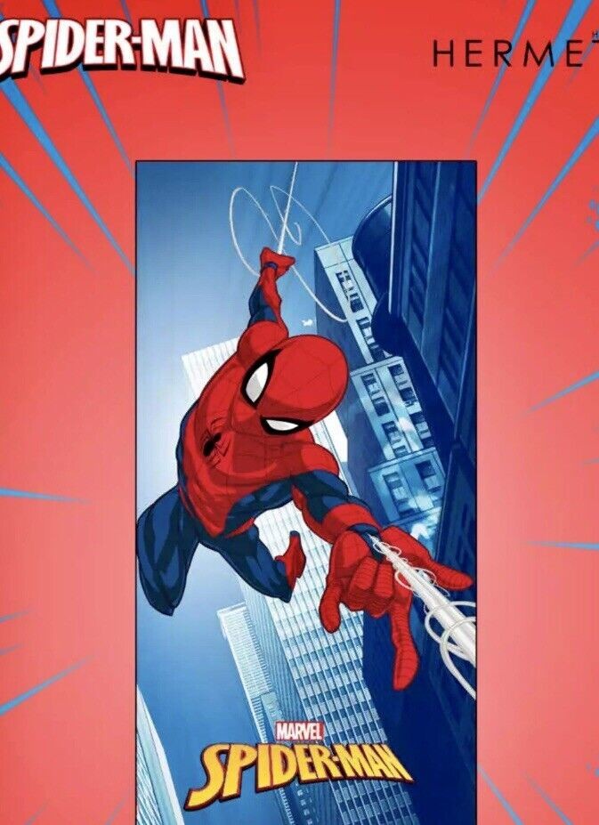 Telo mare  Marvel spiderman spugna di Cotone beach towel