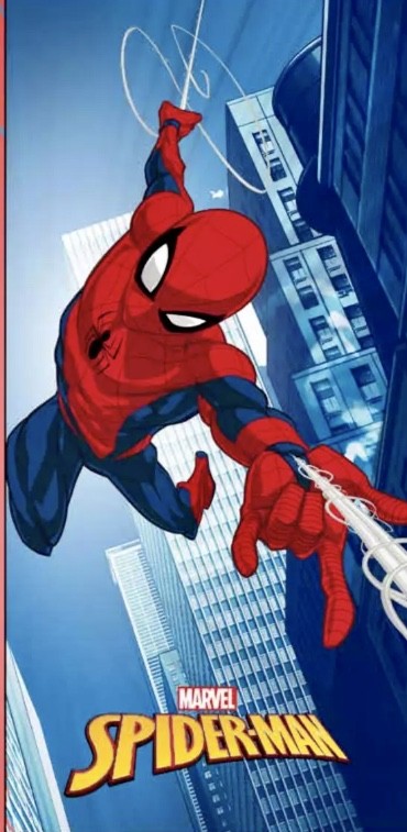 Telo mare  Marvel spiderman spugna di Cotone beach towel