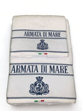 ASCIUGAMANO 1+1 40x60 + 60x110 ADM ARMATA DI MARE 500gr TOP QUALITY VARI COLORI