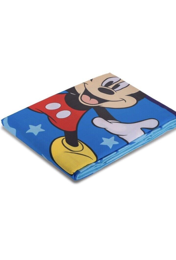 DISNEY COMPLETO LETTO TOPOLINO SINGOLO 100% COTONE