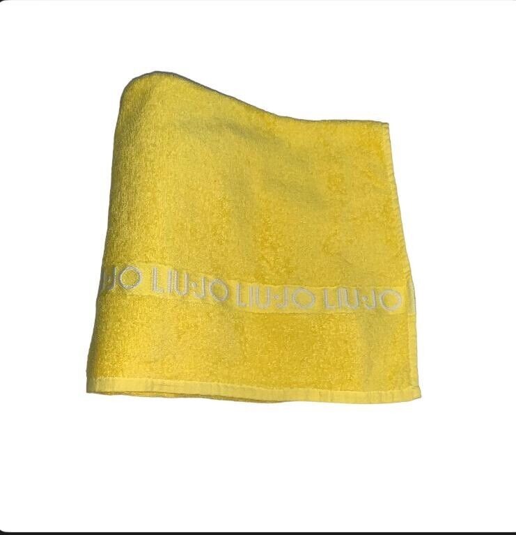Liu Jo home set asciugamano viso più asciugamano ospite Valzer con logo ricamato
