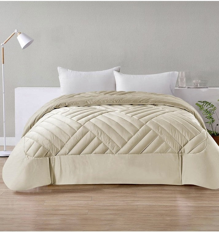 Trapunta per letto matrimoniale Velvet in Morbido Velluto 350GM