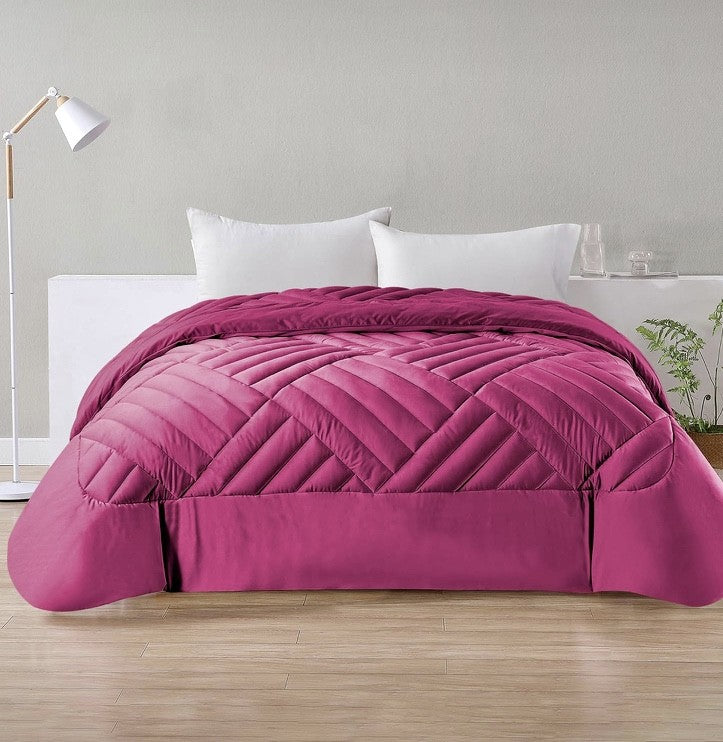 Trapunta per letto Matrimoniale Velvet in Morbido Velluto 350gm