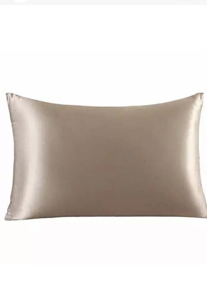 4 Federe in Raso, per Capelli E Pelle, Simili Alla Seta (4, Beige 50x80
