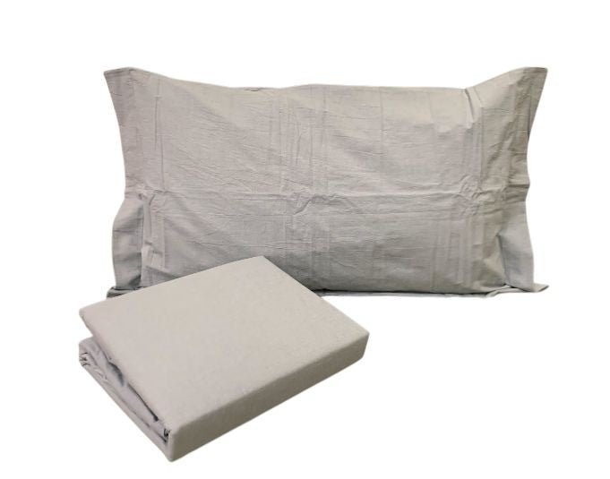 Copri Piumino GF Ferrari in 100% cotone TINTA FILO STONE WASHED - GF FERRARI