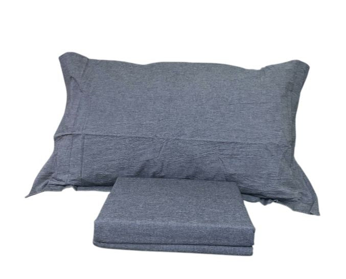 Copri Piumino GF Ferrari in 100% cotone TINTA FILO STONE WASHED - GF FERRARI