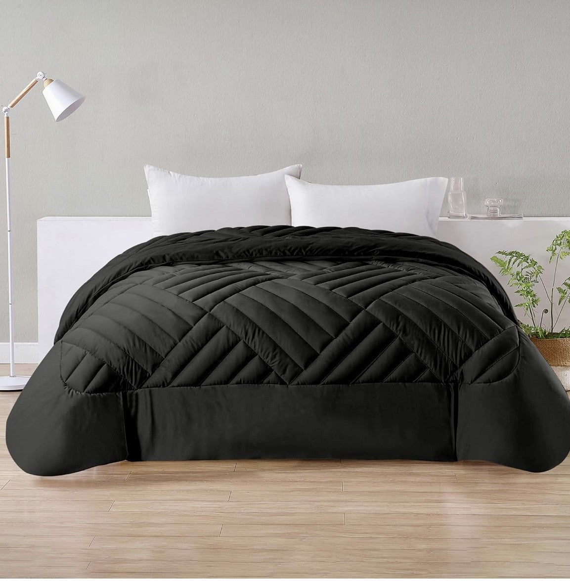 Trapunta per letto matrimoniale Velvet in Morbido Velluto 350GM
