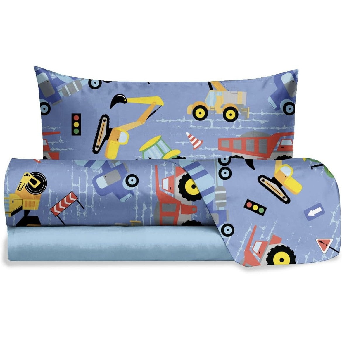 COMPLETO LETTO TRATTORI 1 POSTO Cotone 100%