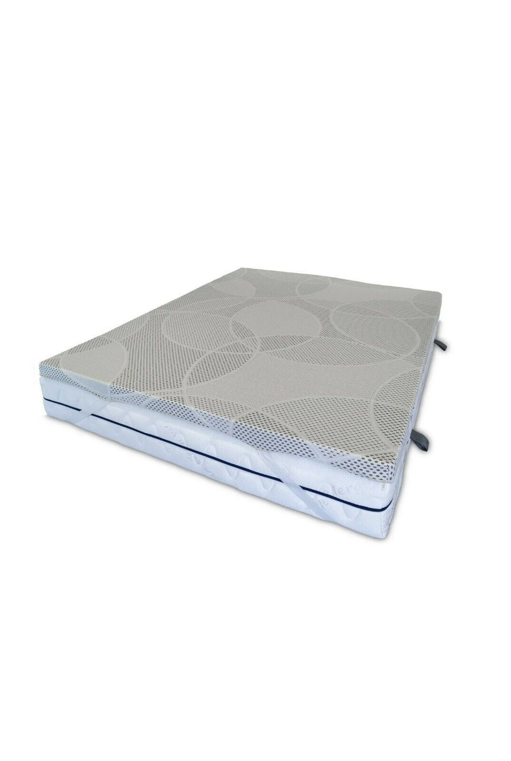 TOPPER   Corretto in MEMORY Zambetti AIR  Piazza Mezza120X190 h.5 SFODERABILE