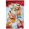 Completo Lenzuola Cotone 100% Disney 7 Nani per letto singolo - Novia