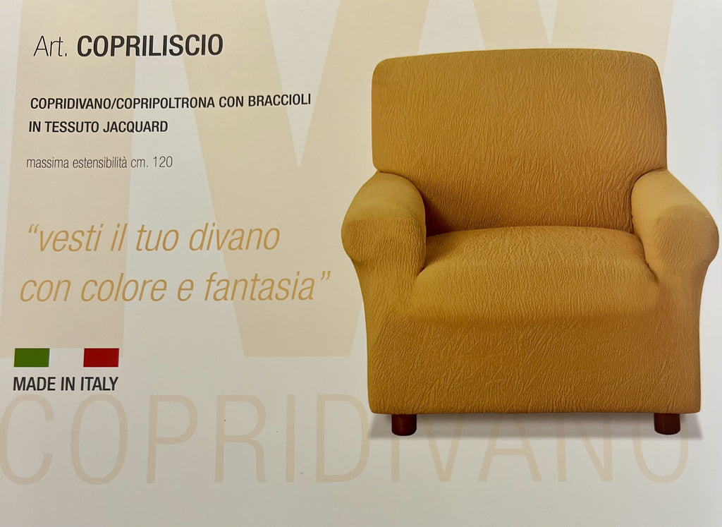Copridivano Copri Poltrona in Tessuto Jacquard