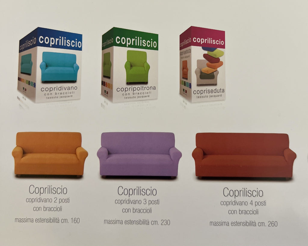 Copridivano Copri Poltrona in Tessuto Jacquard