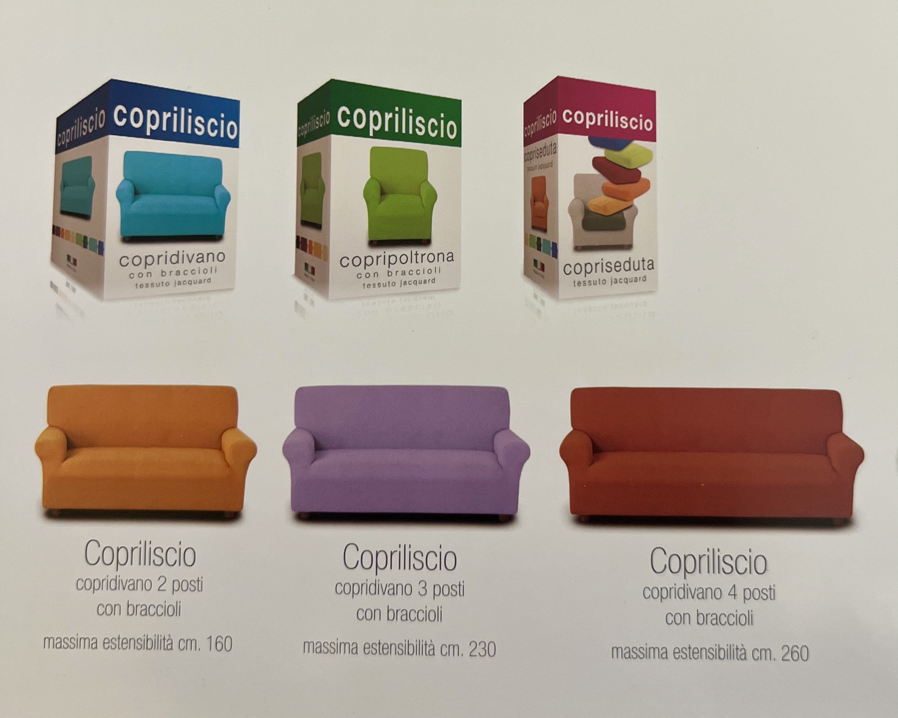 Copridivano Copri Poltrona in Tessuto Jacquard