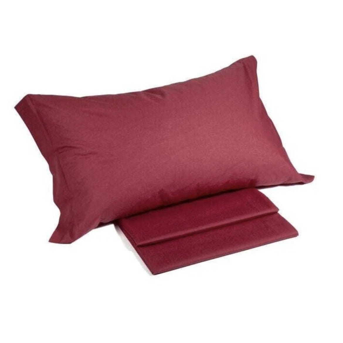 Set Completo Letto Flanella Tinta Unita Singolo  Invernale
