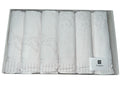 Set Asciugamani 6+6 in Spugna Idrofila bianca – Viso e Ospite – Max 140x70 cm