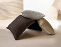 Cuscini Artigianali Decorativi Texture Beige e Marrone 45x45 cm