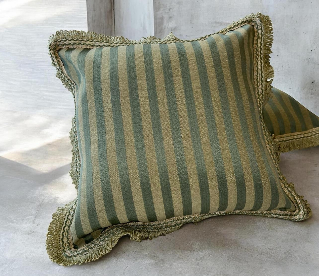 Cuscini Artigianali Decorativi Texture Beige e Marrone 45x45 cm