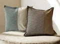 Cuscini Artigianali Decorativi Texture Beige e Marrone 45x45 cm