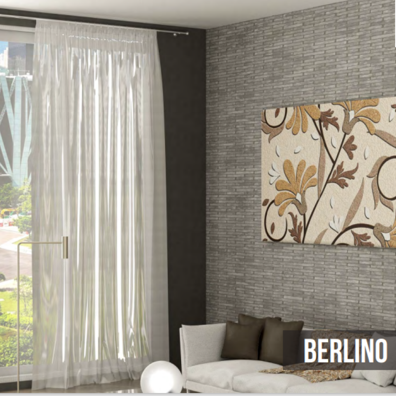 Bastone per tende Berlino Acciaio