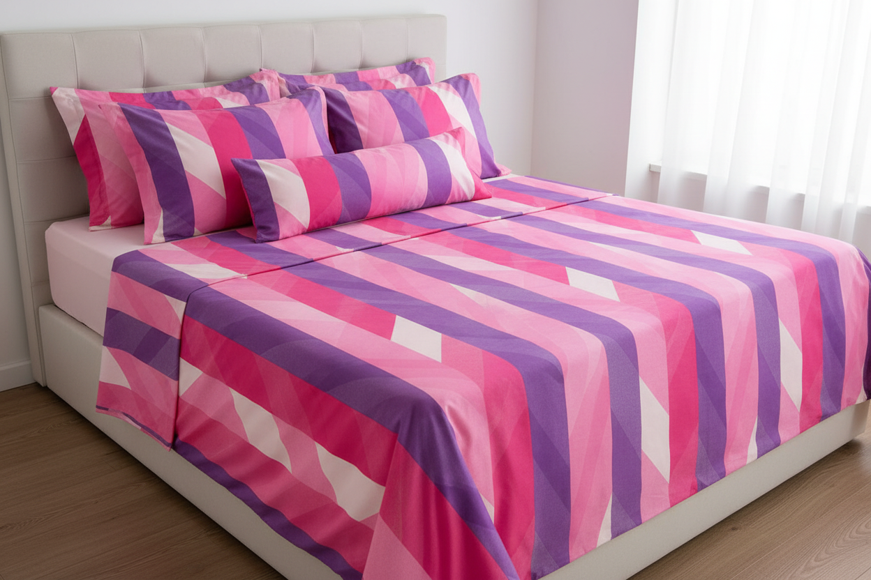 Completo Copriletto Gabel Tahiti Matrimoniale in cotone 100%