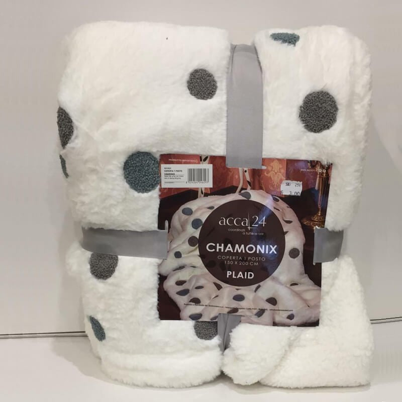 Coperta plaid singolo Chamonix - Acca24