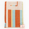 TELO MARE IN MORBIDA SPUGNA DI COTONE CINIGLIATA JACQUARD LAURA BIAGIOTTI