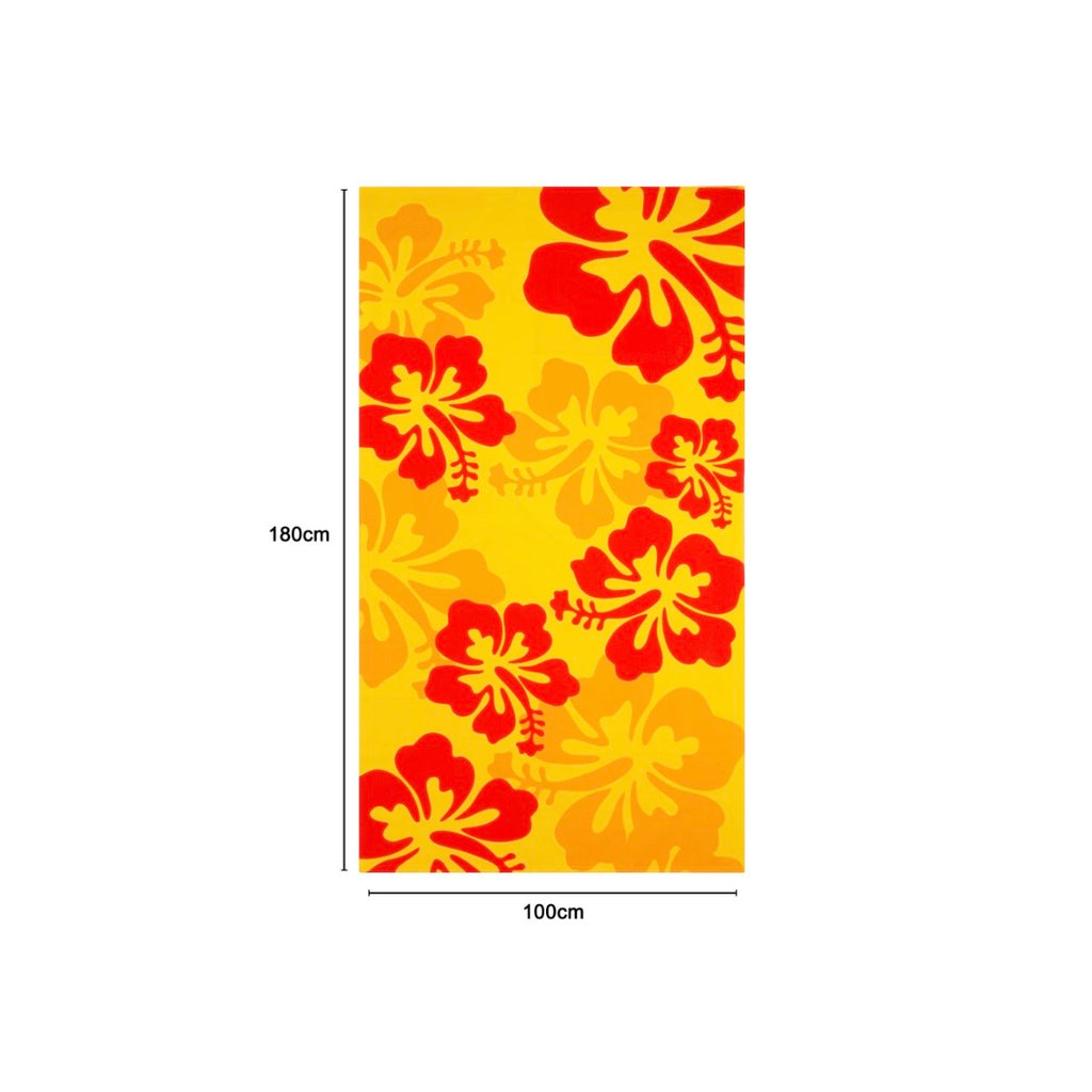 Telo mare in microfibra 100x180