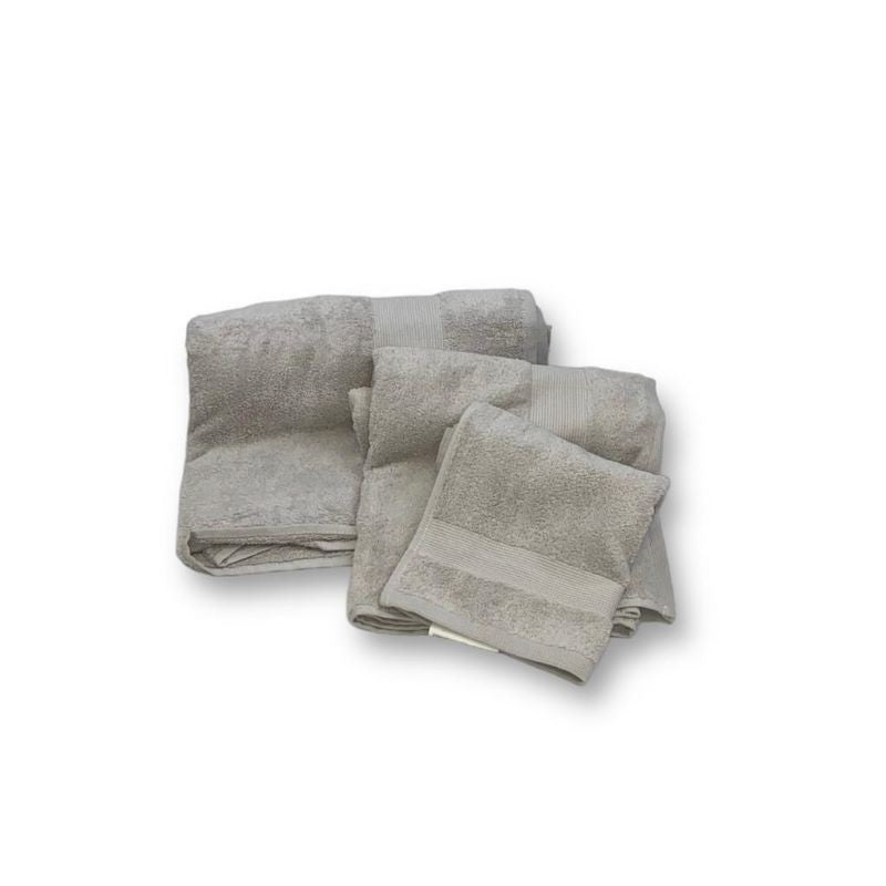 Tris morbida spugna in cotone 550gr/mq Soft - Zambaiti