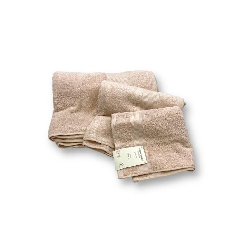 Tris morbida spugna in cotone 550gr/mq Soft - Zambaiti