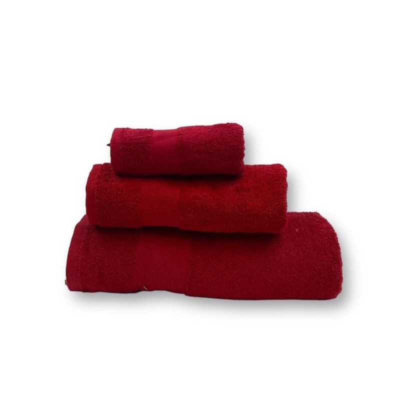 Tris morbida spugna in cotone 550gr/mq Soft - Zambaiti