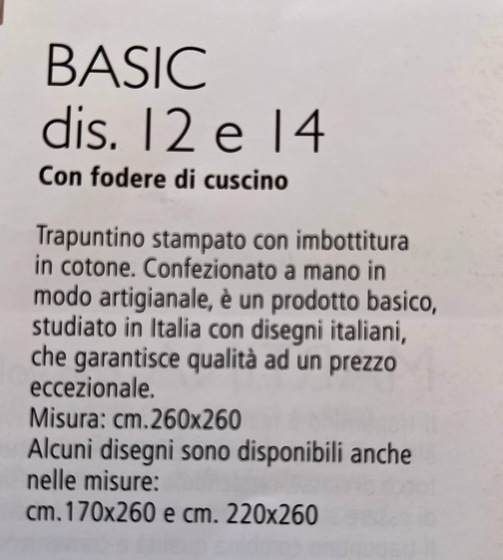 Trapuntino stampato con imbottitura in cotone GF Ferrari