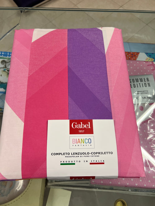 Completo Copriletto Gabel Tahiti Matrimoniale in cotone 100%